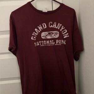 maroon grand canyon shirt